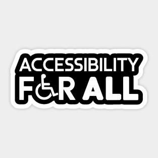 Accessibility for All Sticker